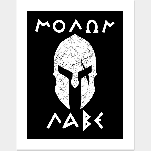 molon labe Wall Art by Garangs